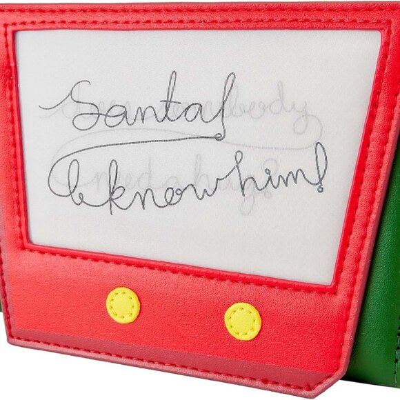 Vegan Leather Wallet 20th Anniversary Elf Cosplay Zip Around with Card Slots - Picture 3 of 6